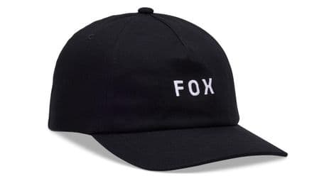 Casquette fox wordmark noir