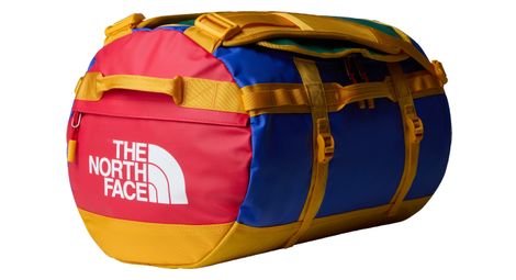 The north face base camp duffel s 50l yellow/blue