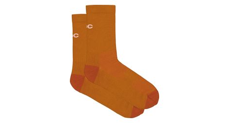 Poc cadence road socks marrone