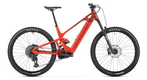 Bicicleta eléctrica de montaña con suspensión total Mondraker Scree S Sram 12V 800Wh Bosch 100Nm 29'' Naranja/Rojo 2026