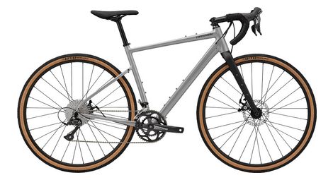 Bicicleta de grava cannondale topstone 3 shimano sora 9v 700 mm gris