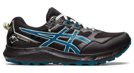 Chaussures de trail running asics gel sonoma 7 gtx noir bleu