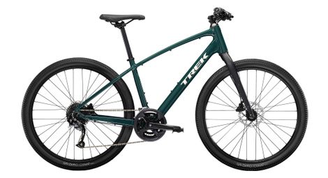 Vélo fitness trek dual sport 2 shimano acera / altus 9v 650mm vert foncé 2023