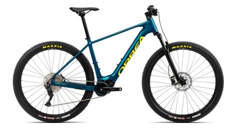 Vtt électrique semi-rigide orbea urrun 40 shimano deore 10v 540 wh 29 bleu borealis 2023