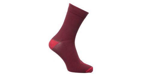 Paire de chaussettes lebram aravis bordeaux