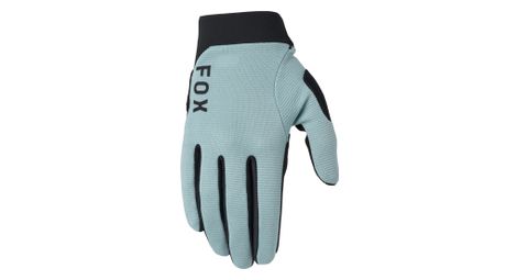 Guantes largos Fox Ranger Gel azul para mujer