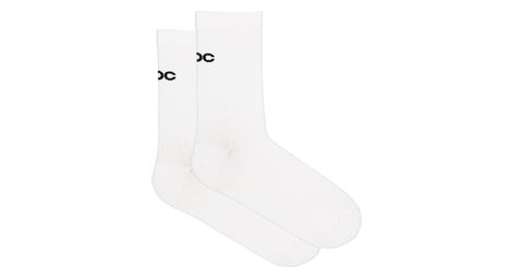 Poc cadence road socks bianco