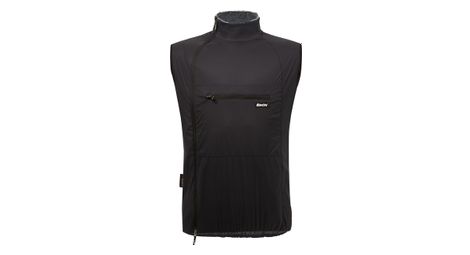 Santini alpha pack sleeveless vest black