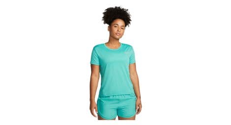 Maillot manches courtes nike dri-fit miler femme bleu