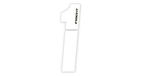 Numéros insight plaque de cadre 7.5cm blanc - insight - (blanc)