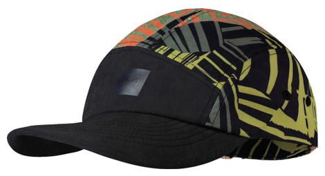 Gorra buff go de 5 panelespara niños negra