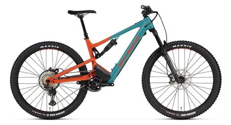 Rocky mountain instinct powerplay alloy 70 shimano xt 12v 29'' arancione blu 2023 electric mountain bike l / 175-188 cm