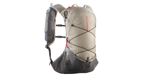 Mochila de senderismo unisex salomon xt 10 beige/gris