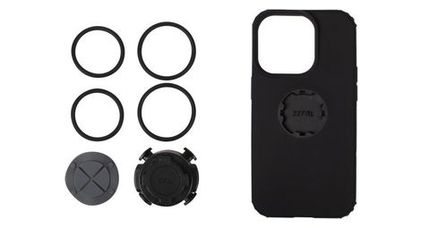 zefal handlebar mount protective shell kit for iphone 14 pro