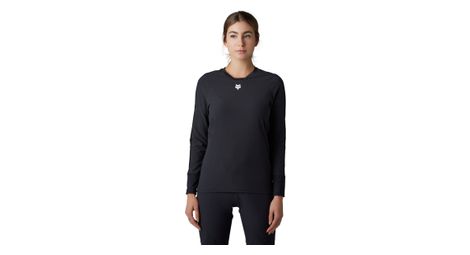 Maglia a maniche lunghe fox defend thermal donna nero