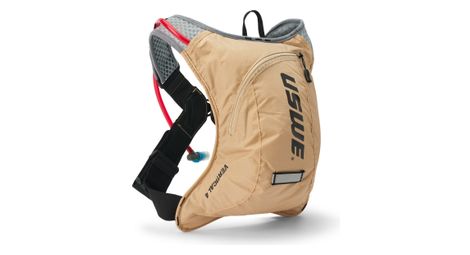 Uswe vertical 4l hydration bag + 2l water pouch beige