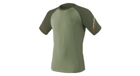 Camiseta de manga corta dynafit alpine pro caqui para hombre