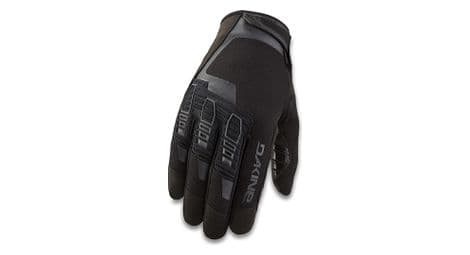 Paires de gants longs cross-x noir