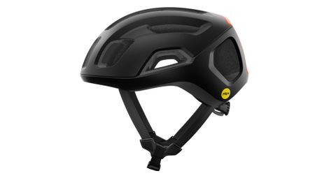 Casque route poc ventral air mips noir/orange