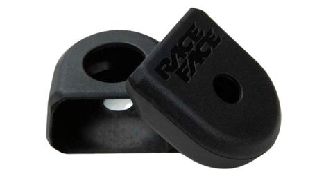 Race face paire de protèges manivelles carbone boot pedal noir
