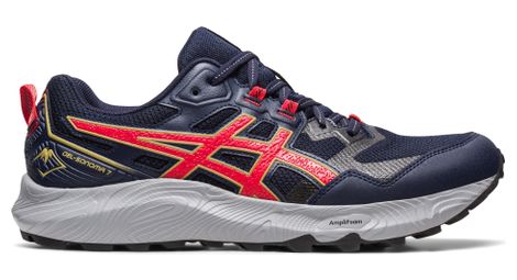 Asics gel sonoma 7 trail running shoes blue red