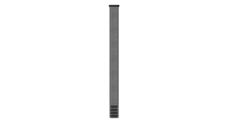 Garmin UltraFit 20 mm Nylon-Armband Grau