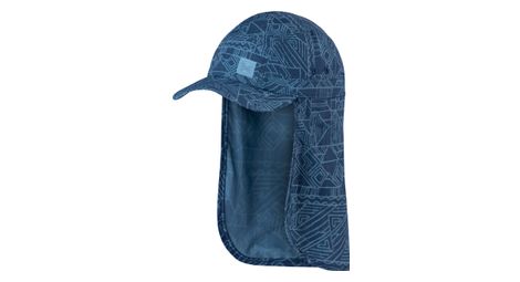 Casquette enfant buff sahara bleu