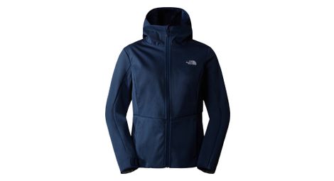 Chaqueta softshell the north face quest highloft azul para mujer