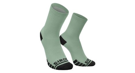 Chaussettes gravel cyclisme homme et femme gs1 green vert