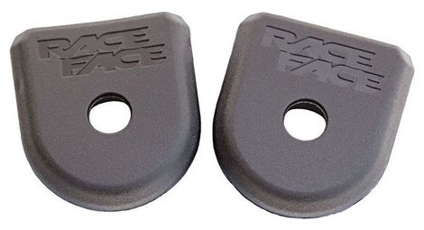 Race face paire de proteges manivelles carbone boot pedal gris