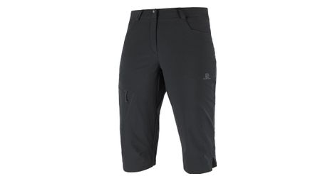 Pantalon bermuda salomon wayfarer noir femme
