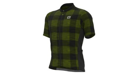 Maglia Alé Scottish Manica Corta Verde