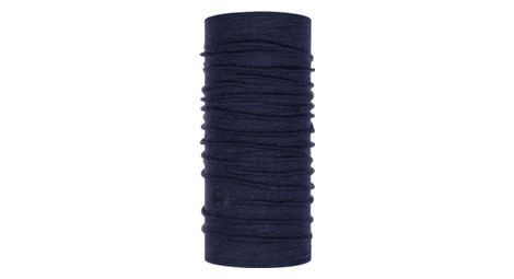 Tour de cou unisexe buff merino midweight bleu foncé