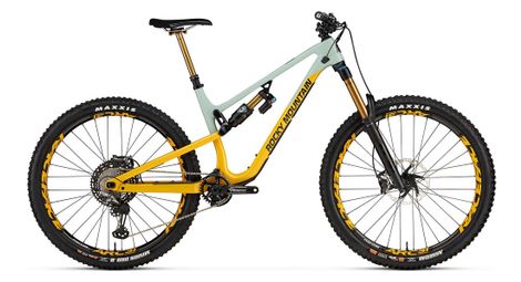 Rocky mountain altitude carbon 90 shimano xtr 12v 29'' rally edition mountain bike verde giallo 2023 l / 175-188 cm