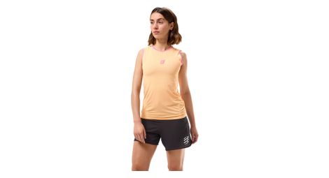 Débardeur Compressport Trail Racing Orange Femme