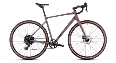 Vélo de gravel cube nuroad one microshift sword 10v 700 mm marron cedar 2025