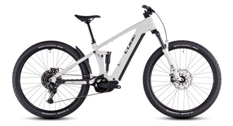 Cube stereo hybrid one22 pro 600 electric full suspension mtb shimano cues 10s 600 wh 27.5'' desert stone beige 2025