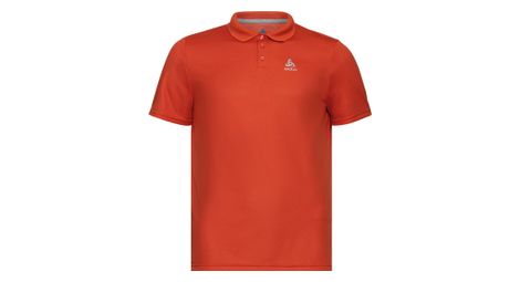 Polo manches courtes odlo f dry rouge