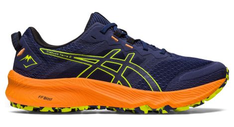 Asics trabuco terra 2 blue orange men's trail shoes 44