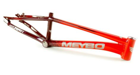 Cuadro de bmx race meybo holeshot alloy rojo fuego 2024 cruiser