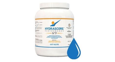 Boisson isotonique hydrascore n°9 - neutre - 800g