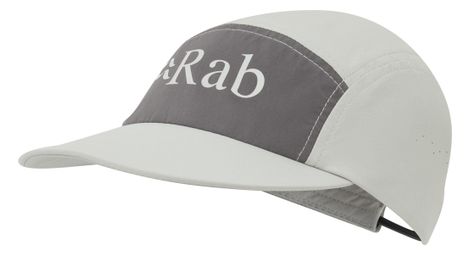 Gorra rab talus 5 panel unisex gris