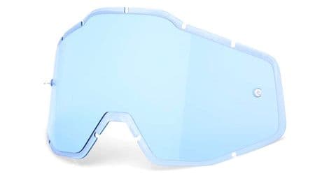 100% Ecran Anti-Buée Racecraft/Accuri/Strata - Bleu