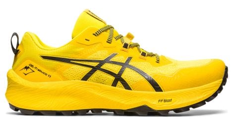 Chaussures de trail running asics gel trabuco 11 jaune noir