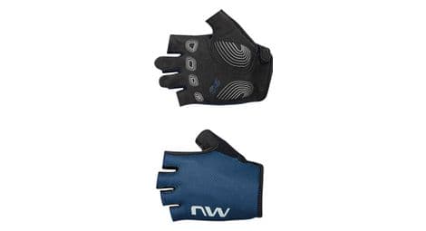 Gants courts northwave active bleu