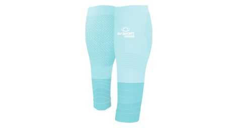 Bv sport elite evolution calf compression sleeves blue