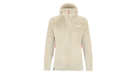 Veste polaire femme salewa tognazza polarlite beige