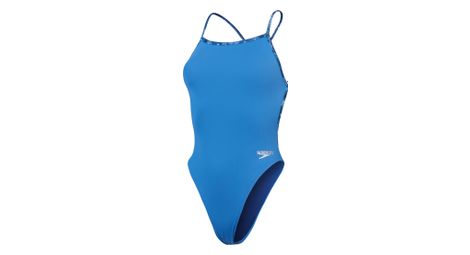 Bañador speedo solid vback azul