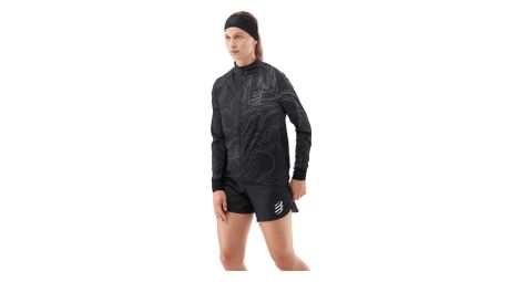 Compressport Hurricane Windbreaker Jacket Schwarz Women