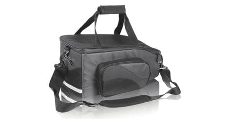 Sacoche de porte-bagage xlc ba-s43 fixation universel 15 l noir anthracite